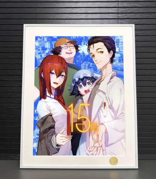 15th Anniversary Decorative Painting - Steins;Gate - H-TWO Studio - Image 2