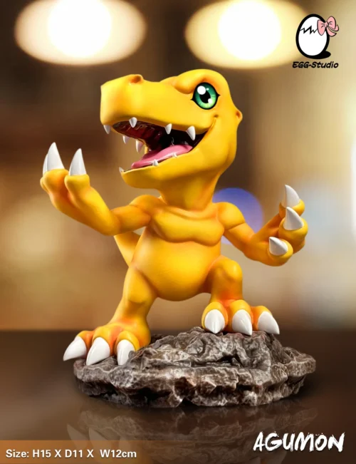 Agumon - Digimon Resin Statue - EGGS Studios - Image 2
