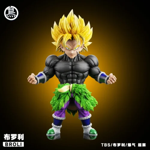 WCF Scale Super Saiyan Broly - Dragon Ball Resin Statue - ToyBirds Studio - Image 2