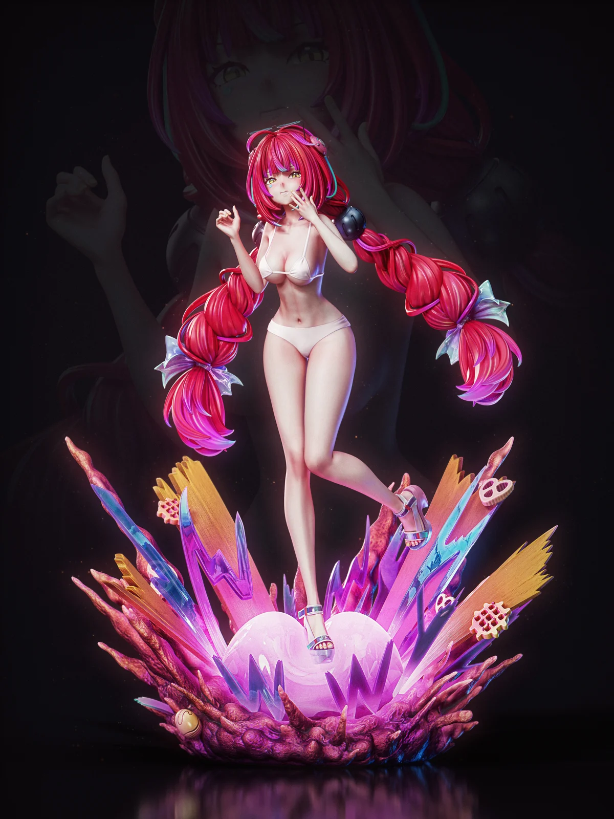 1/6 Scale Ukinami Yuzuha - Zenless Zone Zero Resin Statue - YOHOL Studio - Image 4