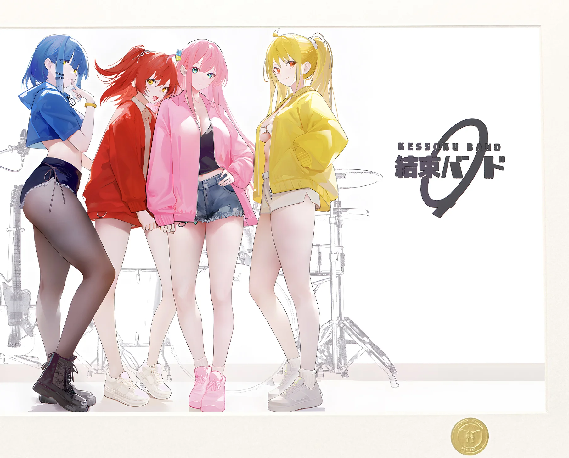 Kessoku Band Decorative Painting - Bocchi the Rock! - H-TWO Studio - Image 4