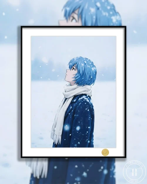 Winter Ver. Rei Ayanami Decorative Painting - (EVA) Neon Genesis EVAngelion - H-TWO Studio - Image 1