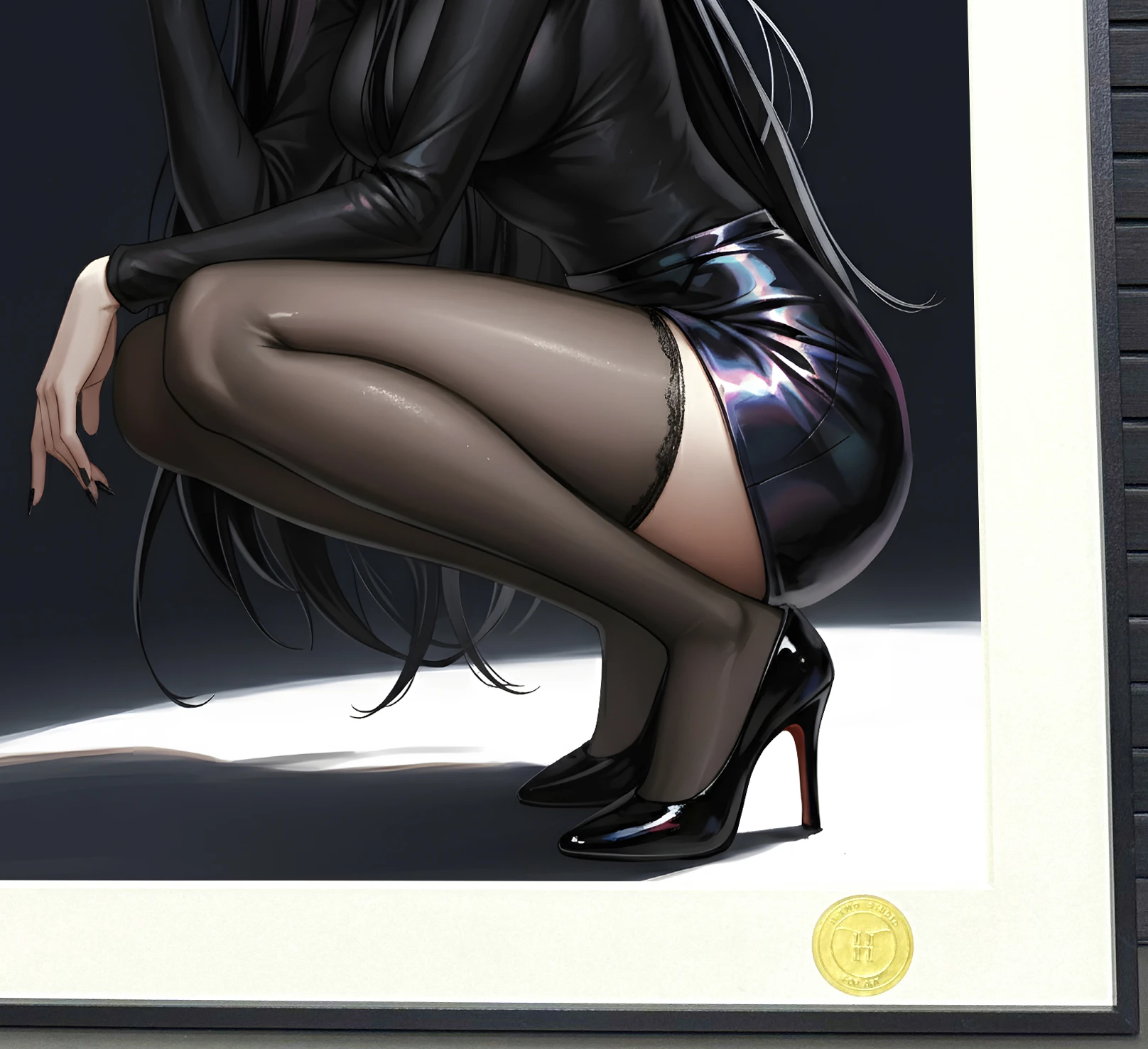 Boa Hancock Decorative Painting - ONE PIECE - H-TWO Studio - Image 4