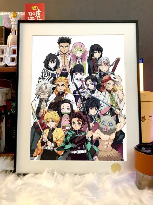 Demon Slayer Team Decorative Painting - Demon Slayer: Kimetsu No Yaiba - Xingkong Studio - Image 2