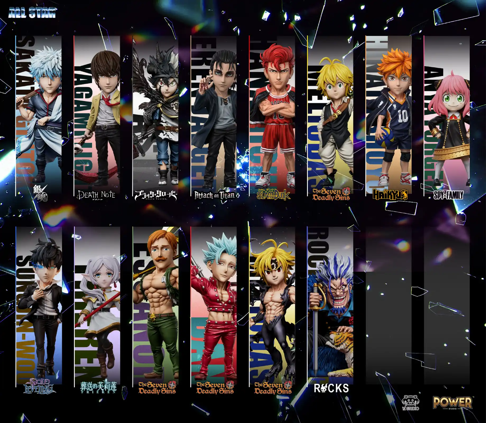 All-Star Series 014 Suit Thug Rocks D. Xebec - ONE PIECE Resin Statue - YZ Studios - Image 4