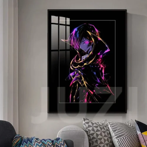 Lelouch vi Britannia Half Length Decorative Painting - Code Geass Decorative Painting - JuZi Studio - Image 2