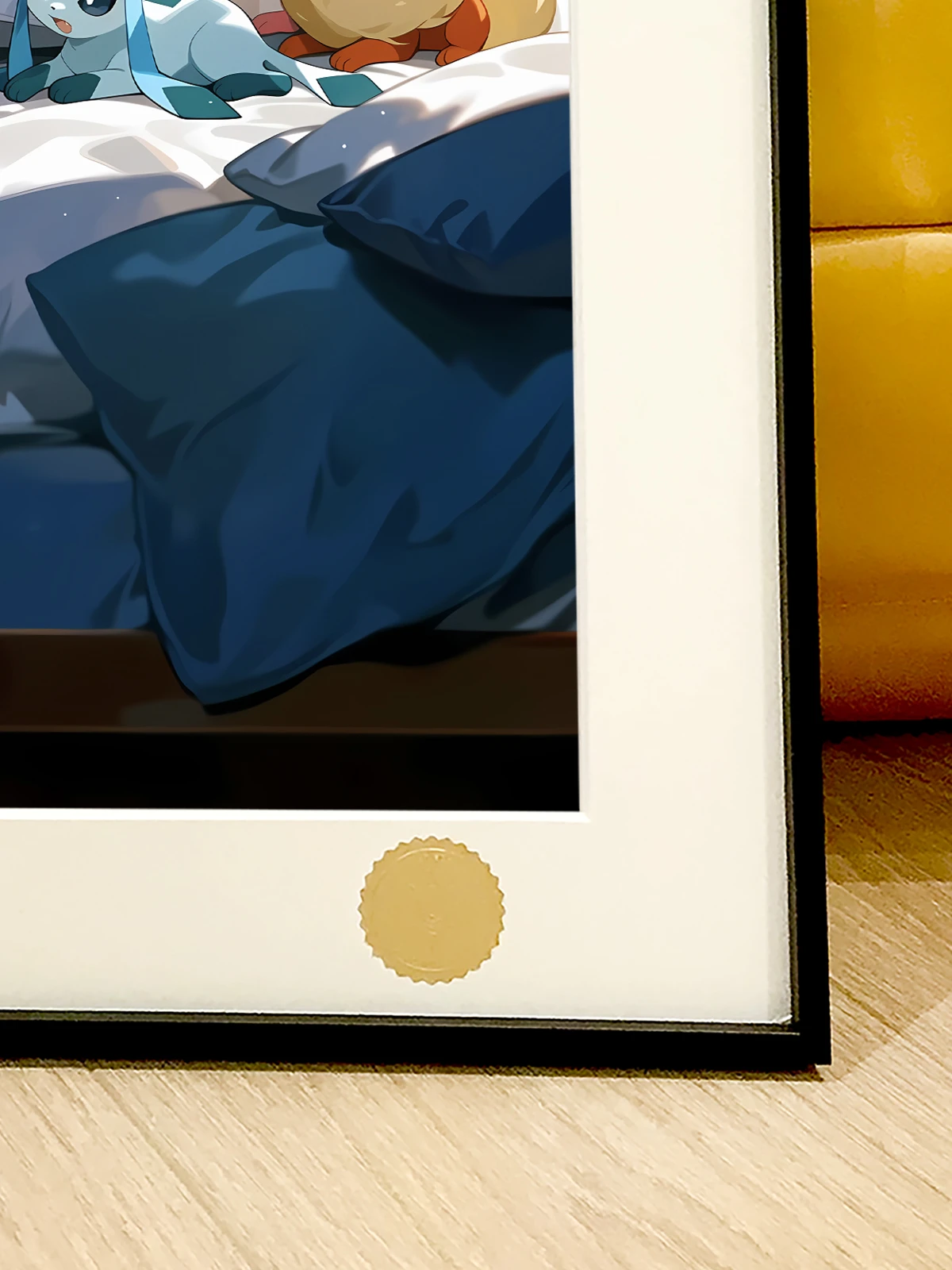 Eevee Family on the Bed Decorative Painting - Pokemon - Xingkong Studio - Xingkong Studio - Image 5