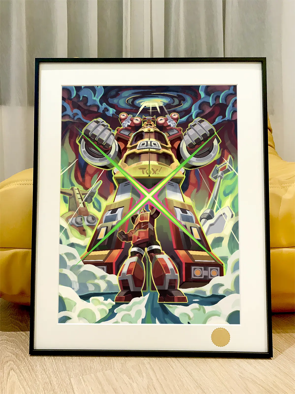 Kabutack Decorative Painting - B-Robo Kabutack - Xingkong Studio - Image 1