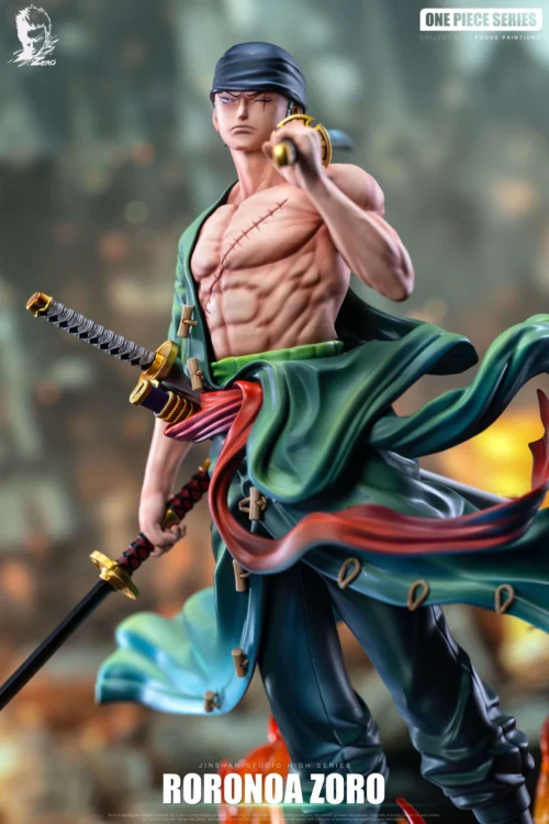 Straw Hat Crew Series 001 Roronoa Zoro - ONE PIECE Resin Statue - Zoro Studio - Image 2