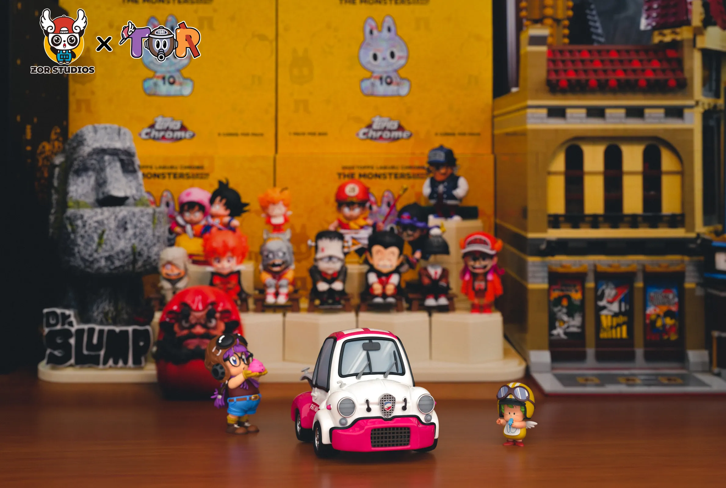 WCF Scale Vehicle Series 001 Aba Taxi - Dr. Slump Resin Statue - ZOR Studios - Image 8
