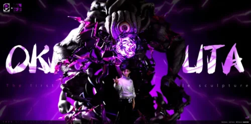 1/6 Scale Yuta Okkotsu & Rika Orimoto with LED - Jujutsu Kaisen Resin Statue - Black And White Studio - Image 2