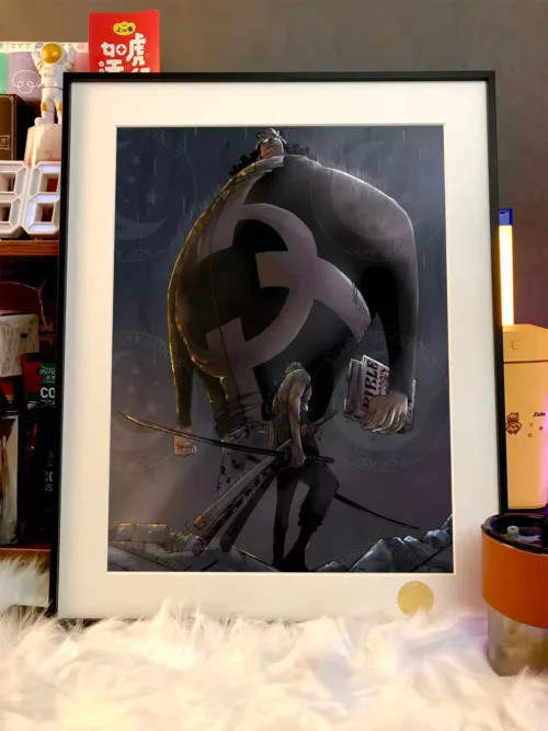 Roronoa Zoro VS Bartholemew Kuma Decorative Painting - ONE PIECE - Xingkong Studio - Image 1