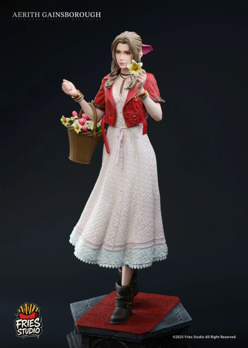1/3 Scale Aerith Gainsborough - (FF7) Final Fantasy VII Resin Statue - Fries-Studios - Image 2