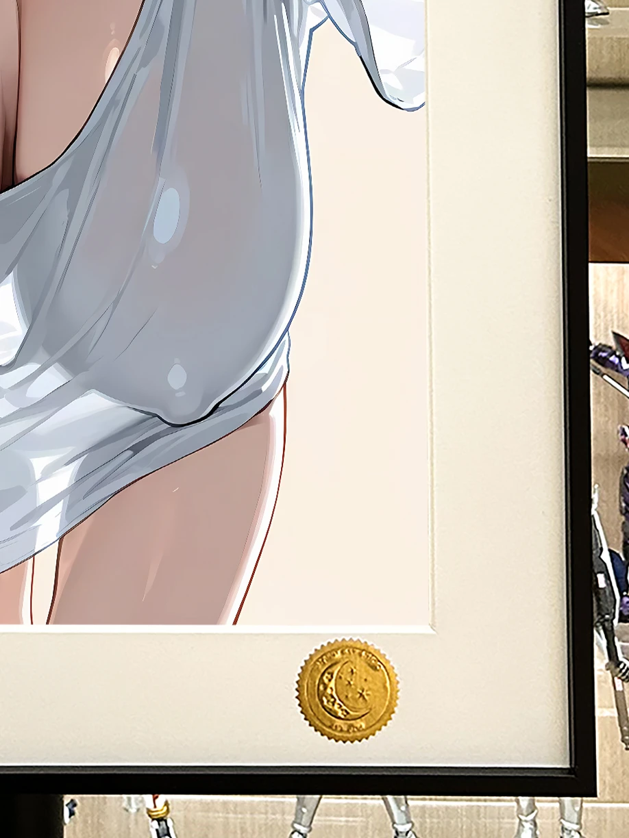 Short Sleeves Ver. Boa Hancock Decorative Painting - ONE PIECE - Xingkong Studio - Image 4