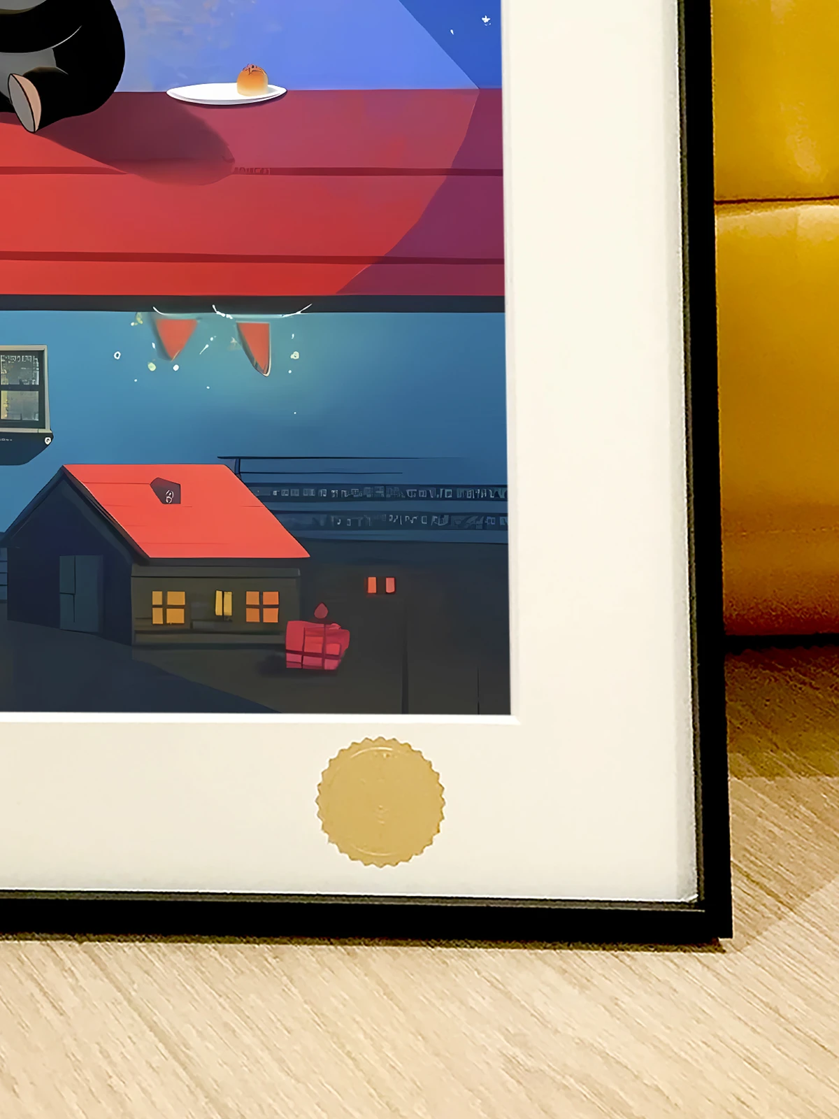 The Mole under Moon Decorative Painting - The Little Mole - Xingkong Studio - Image 5