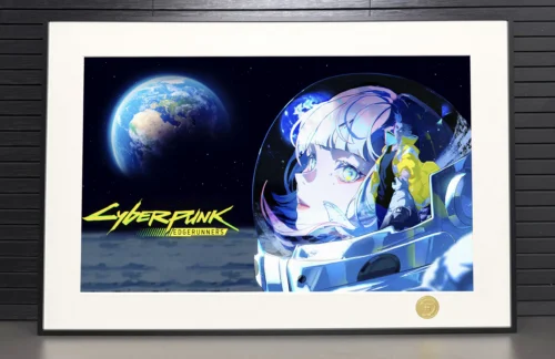 Lucyna Kushinada & David Martinez 003 Decorative Painting - Cyberpunk: Edgerunners - H-TWO Studio - Image 2