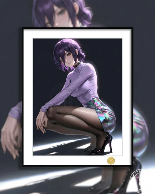 Fashion Style Reze Decorative Painting - Chainsaw Man - H-TWO Studio - Image 1