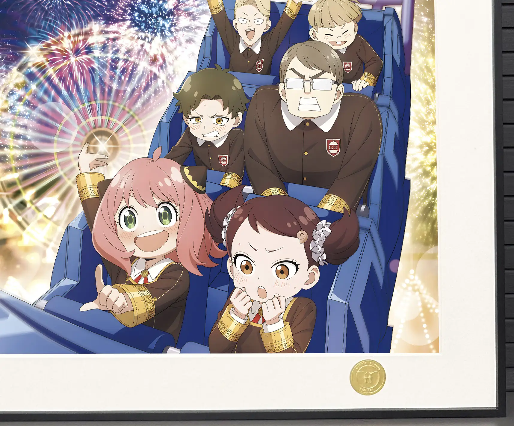 Eden Academy Group in Amusement Park Decorative Painting - SPY X FAMILY - H-TWO Studio - Image 4