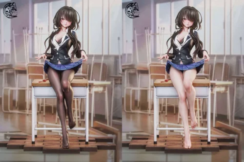 1/6 & 1/4 Scale Uniform Ver. Kurumi Tokisaki - DATE A LIVE Resin Statue - HuiMan Studio - Image 1