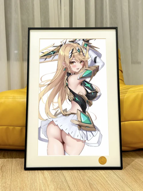 Mythra Decorative Painting - Xenoblade Chronicles 2 - Xingkong Studio - Image 1