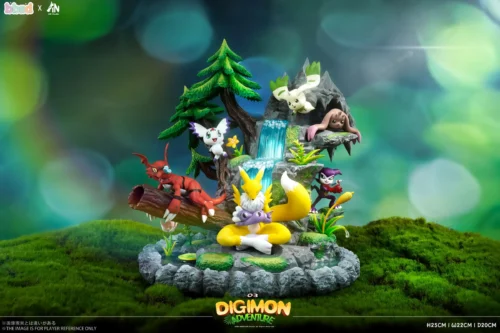 Desktop Ecology Scene 003 - Digimon Resin Statue - BBSD Studio - Image 1