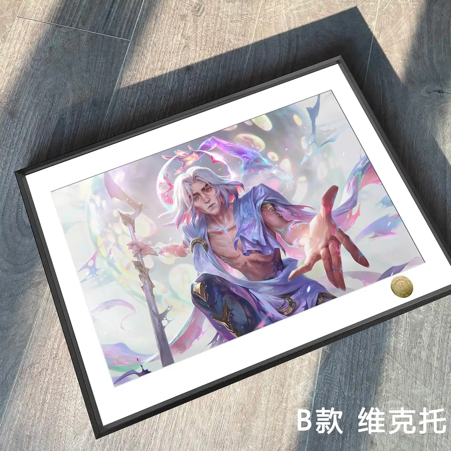 A3 & 4K Size Jayce & Viktor Decorative Painting - League of Legends (LOL) Decoration Painting - HuangGua Studio - Image 3
