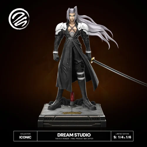 1/6 & 1/4 Scale Sephiroth - (FF7) Final Fantasy VII Resin Statue - Dream-Studio - Image 1