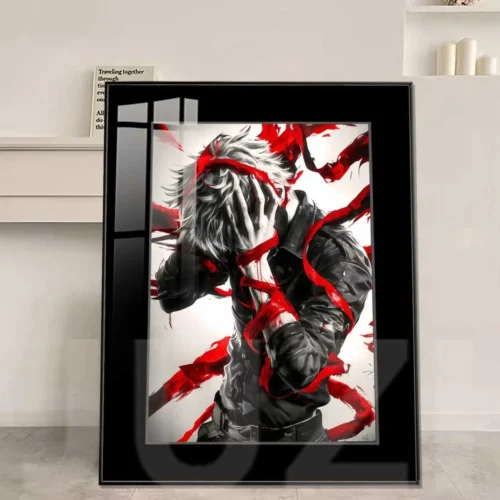 Corrupted Ken Kaneki Decorative Painting - Tokyo Ghoul Decorative Painting - JuZi Studio - Image 1