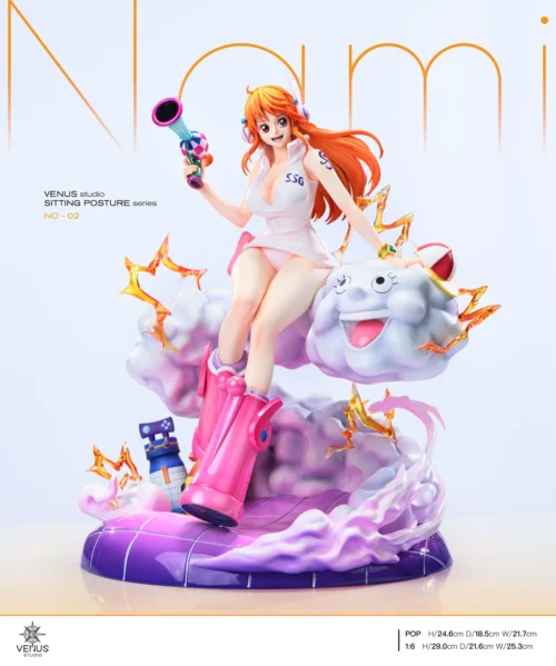 POP & 1/6 Scale Egghead Island Arc Nami - ONE PIECE Resin Statue - QiMing Studios - Image 1