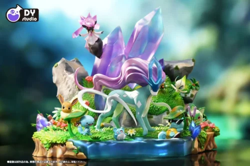 Sunny Afternoon of Suicune & Pokemon - Pokemon Resin Statue - DY Studio - Image 2