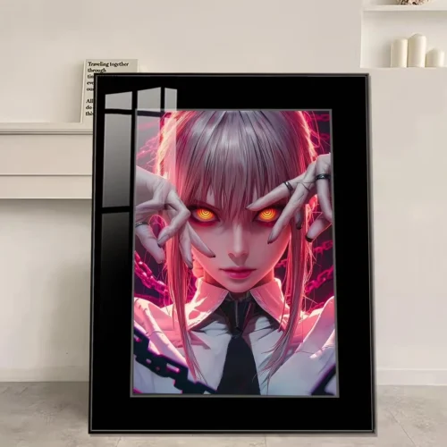 Control Devil Makima Decorative Painting - Chainsaw Man Decorative Painting - JuZi Studio - Image 1