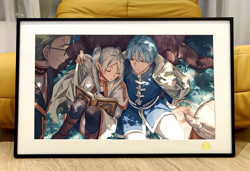 Taking A Nap Frieren & Himmel Decorative Painting - Frieren: Beyond Journey's End - Xingkong Studio - Image 1