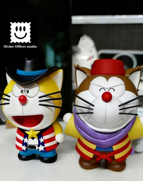 Dora The Kid & Dora-nichov - Doraemon Resin Statue - Divine Officer Studio - Image 1