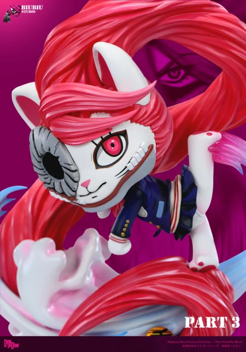 1/6 Scale Super Awakening Aira Shiratori Cosplay Turbo Granny - Dandadan Resin Statue - Biubiu Studio - Image 2