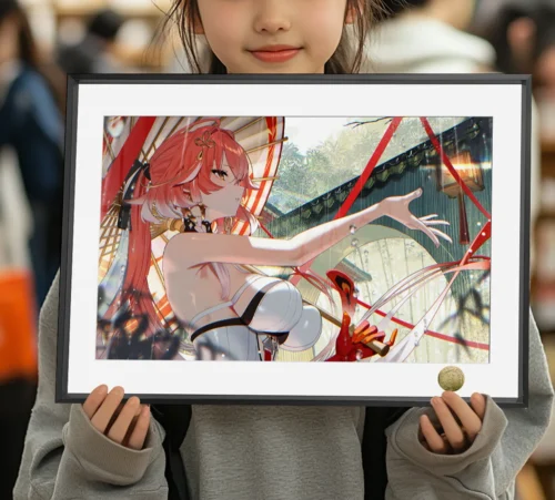 A3 & 4K Size Counselor Changli Decorative Painting - Wuthering Waves Decoration Painting - HuangGua Studio - Image 1