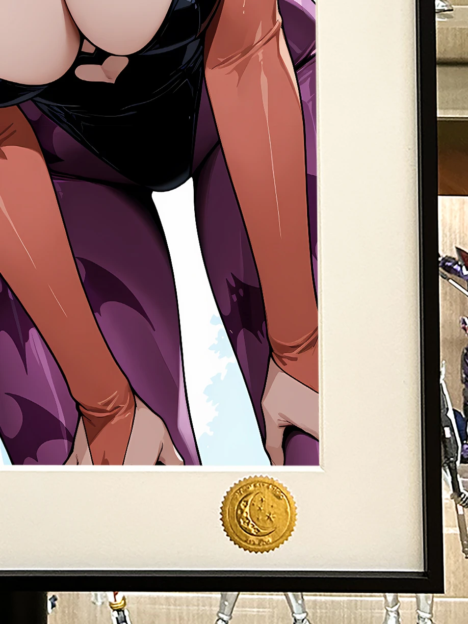 Morrigan Aensland in Forest Decorative Painting - Darkstalkers - Xingkong Studio - Image 4