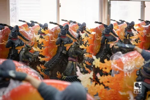 1/4 Scale Yasuke & Fujibayashi Naoe with LED - Assassin's Creed Shadows Official Statue - PureArts - Image 2