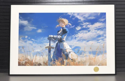 Saber Artoria Pendragon in Wind Decorative Painting - Fate/Grand Order - H-TWO Studio - Image 2
