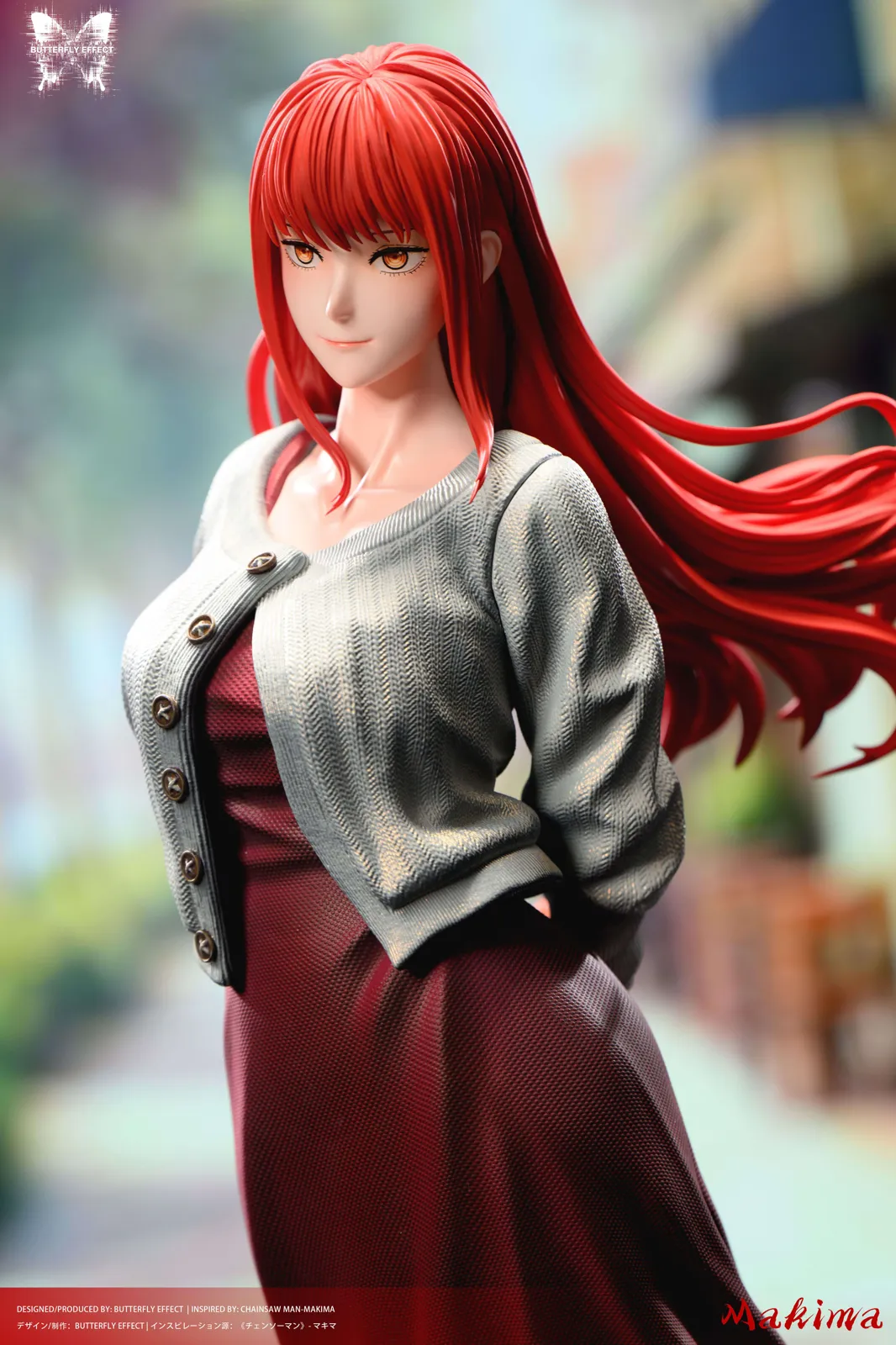 Reze & Makima - Chainsaw Man Resin Statue - Butterfly Effect Studio - Image 6