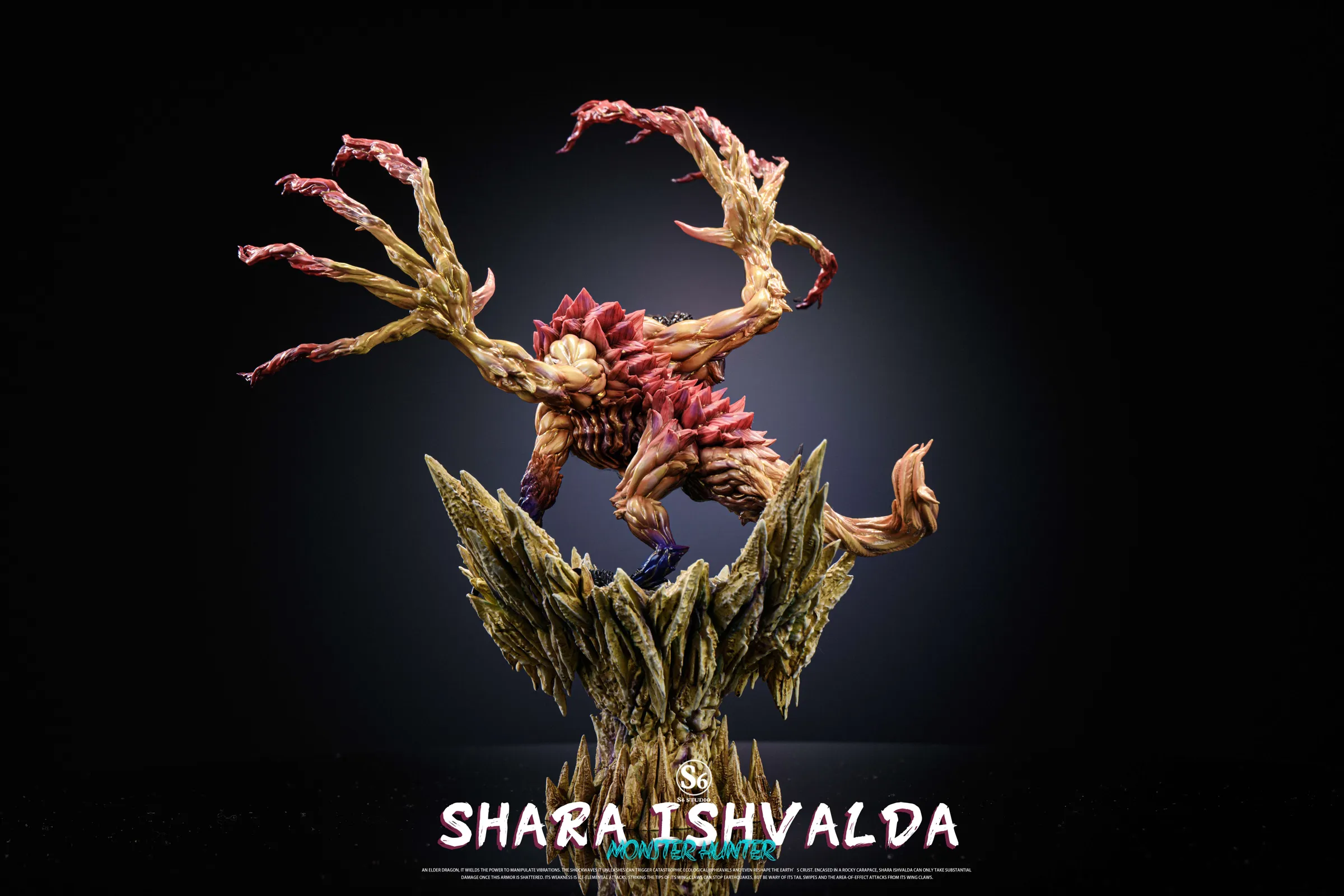 Shara Ishvalda - MONSTER HUNTER WORLD Resin Statue - S6 Studio - Image 3