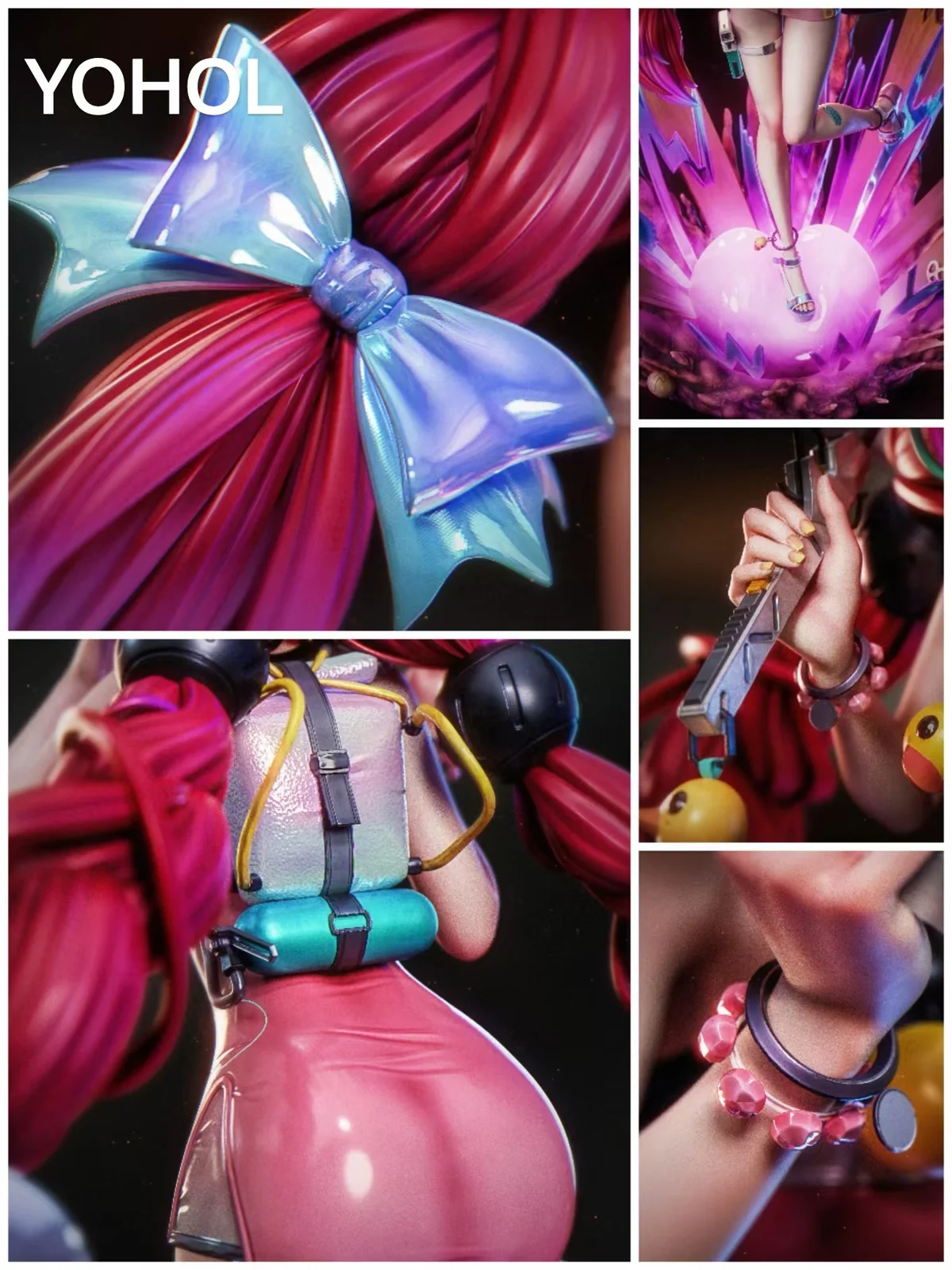 1/6 Scale Ukinami Yuzuha - Zenless Zone Zero Resin Statue - YOHOL Studio - Image 9