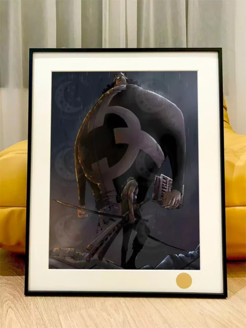 Roronoa Zoro VS Bartholemew Kuma Decorative Painting - ONE PIECE - Xingkong Studio - Image 2