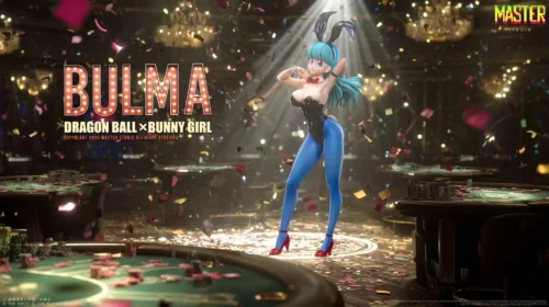 Frypan Mountain Arc Bunny Girl Ver. Bulma - Dragon Ball Resin Statue - master Studio - Image 1