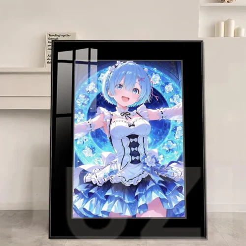 Youthful Rem Decorative Painting - Re:Starting Life From Zero in a Different World Decorative Painting - JuZi Studio - Image 1