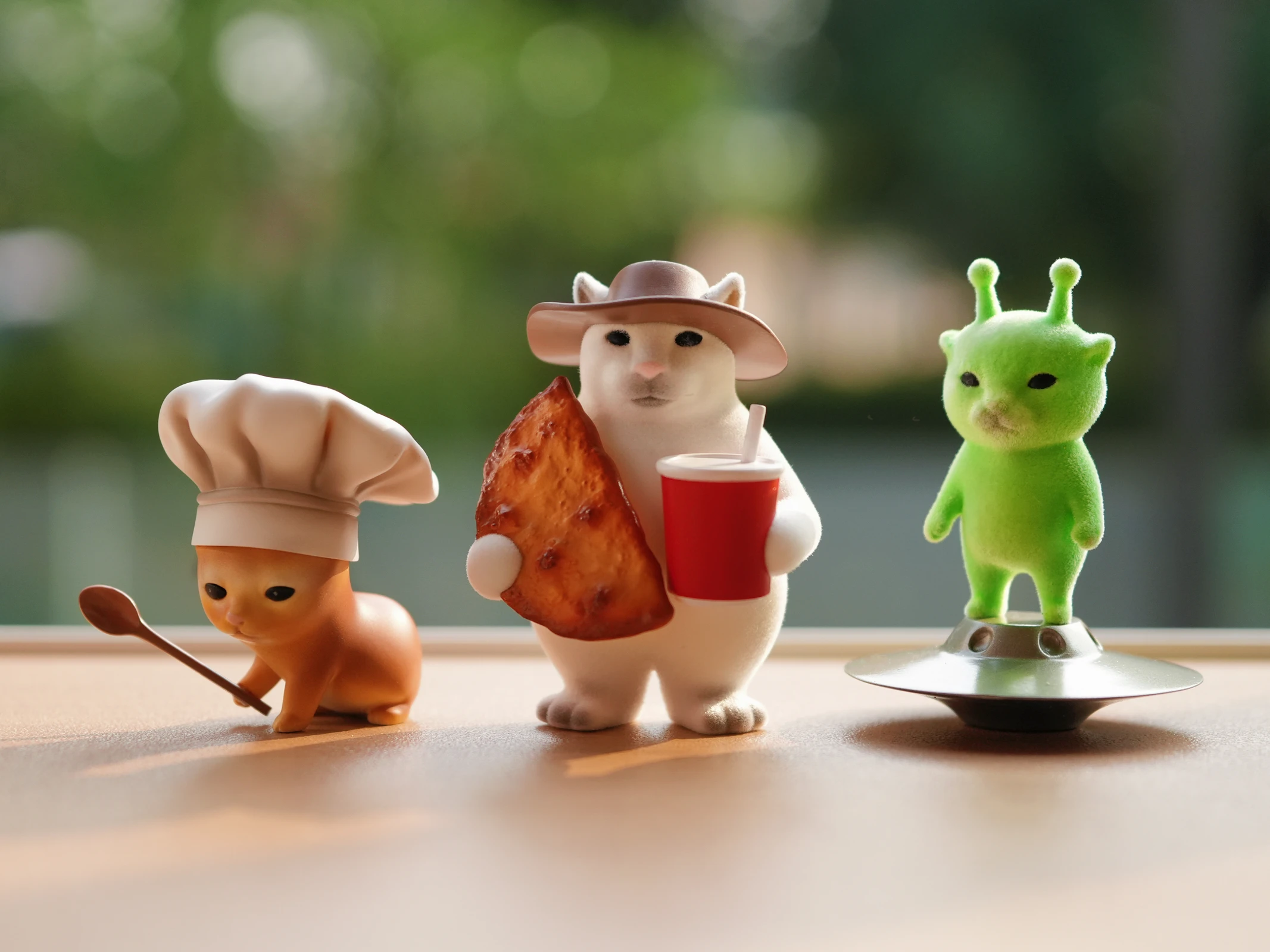 Stupid Cat Meme Series 001 - Original Design Statue - NaKeShiJiaShaDiao Studio - Image 1