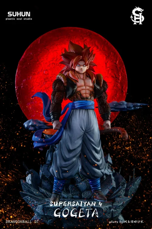 1/6 Scale Super Saiyan 4 Gogeta - Dragon Ball Resin Statue - Plastic Soul Studio - Image 2