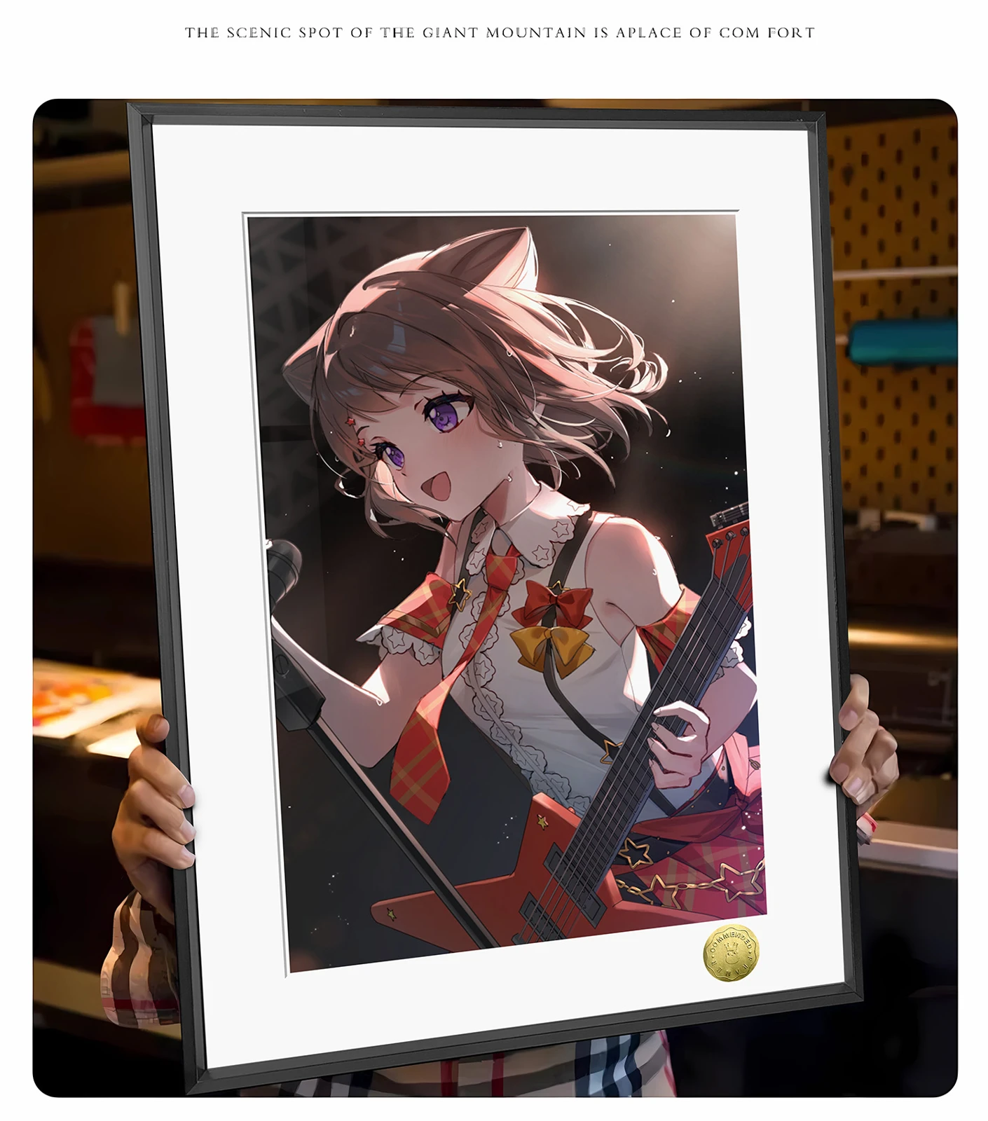 A3 & 4K Size Kasumi Toyama Decorative Painting - BanG Dream! Decoration Painting - HuangGua Studio - Image 2