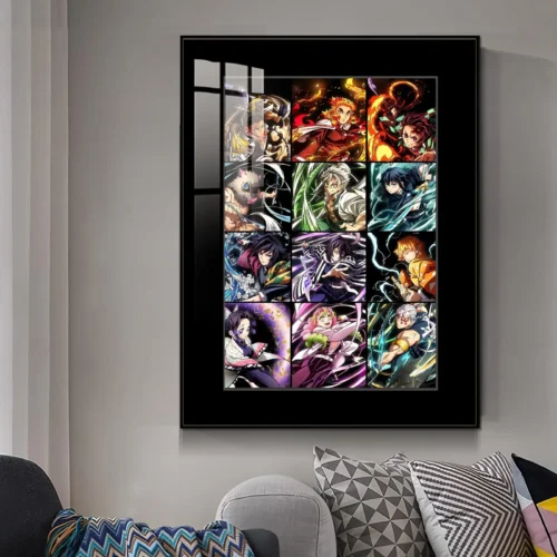Demon Slayers Decorative Painting - Demon Slayer: Kimetsu No Yaiba Decorative Painting - JuZi Studio - Image 2