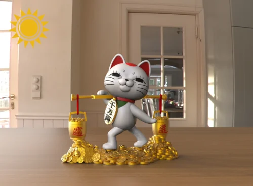 Lucky Turbo Granny - Dandadan Resin Statue - TaiYangMoWan Studio - Image 1