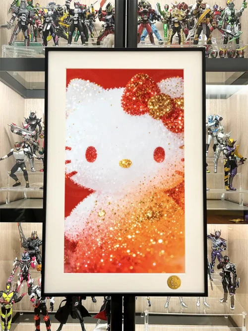 Gold Kitty Decorative Painting - Hello Kitty - Xingkong Studio - Image 2
